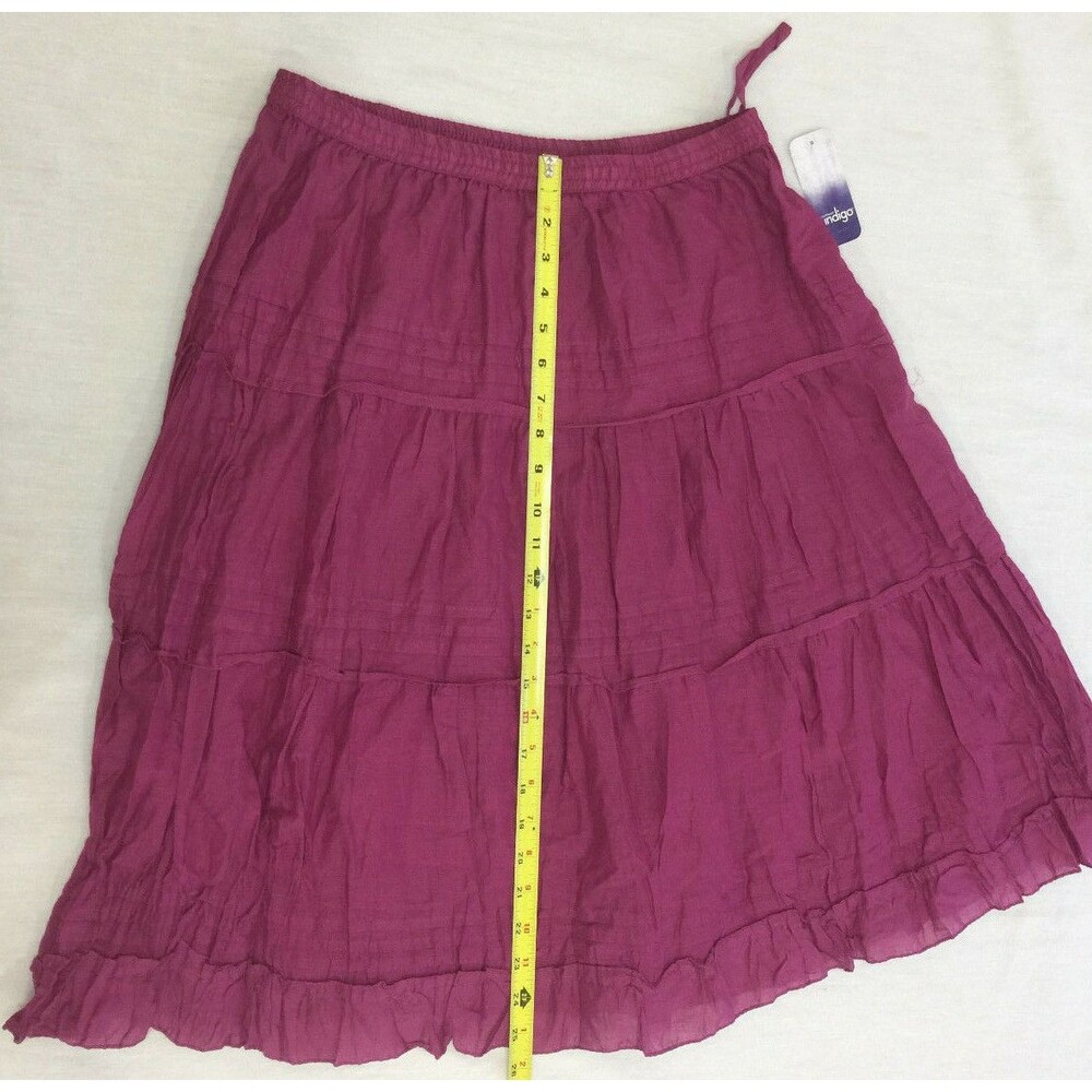 NWT INDIGO WOMENS SKIRT SIZE L - Picture 2 of 6